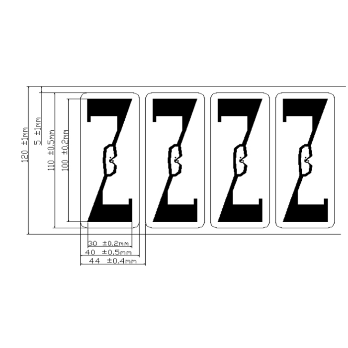 RFID Tag Sticker for Vehicle Windshield CL7203L8