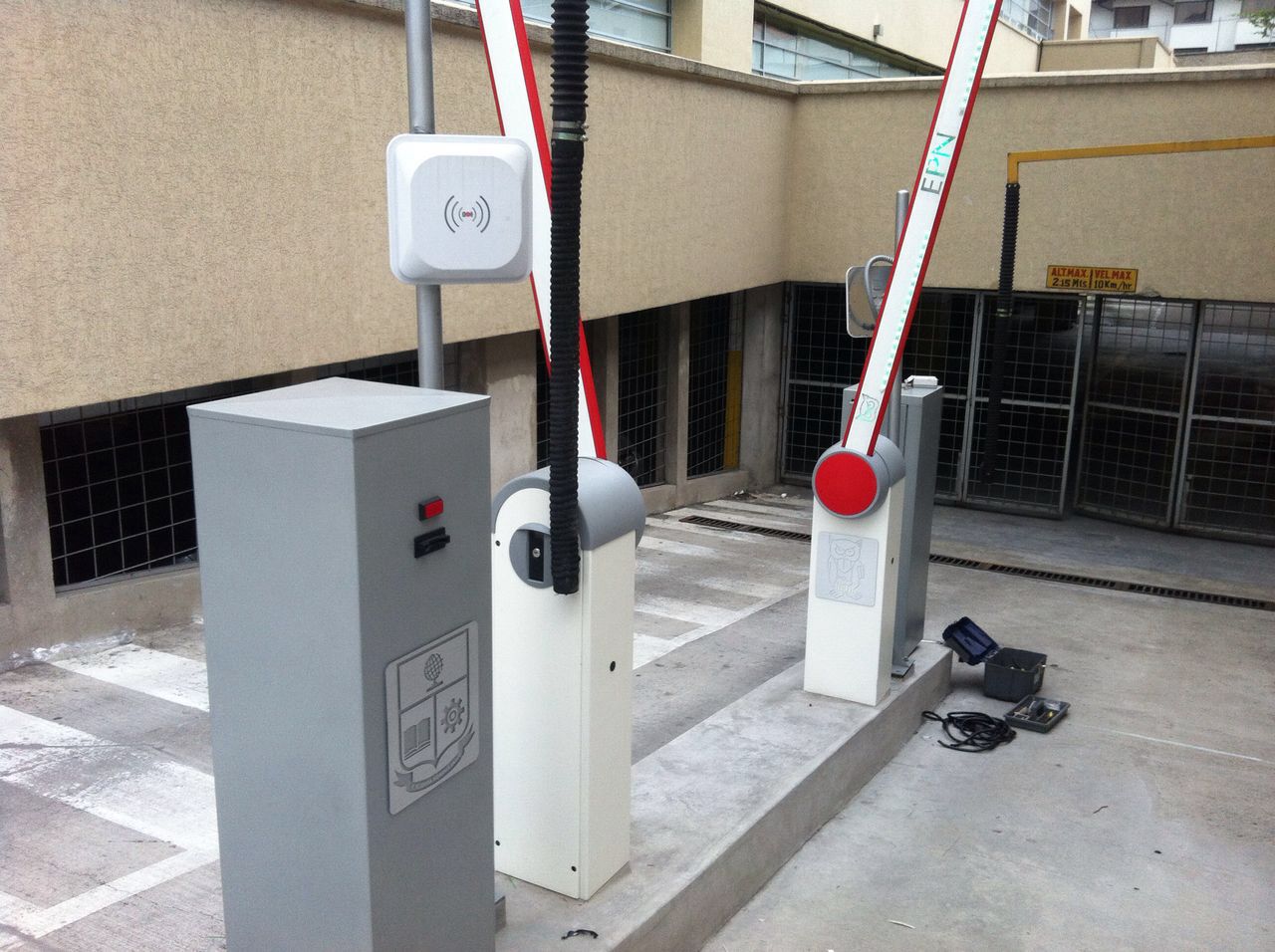 RFID Parking System in South America