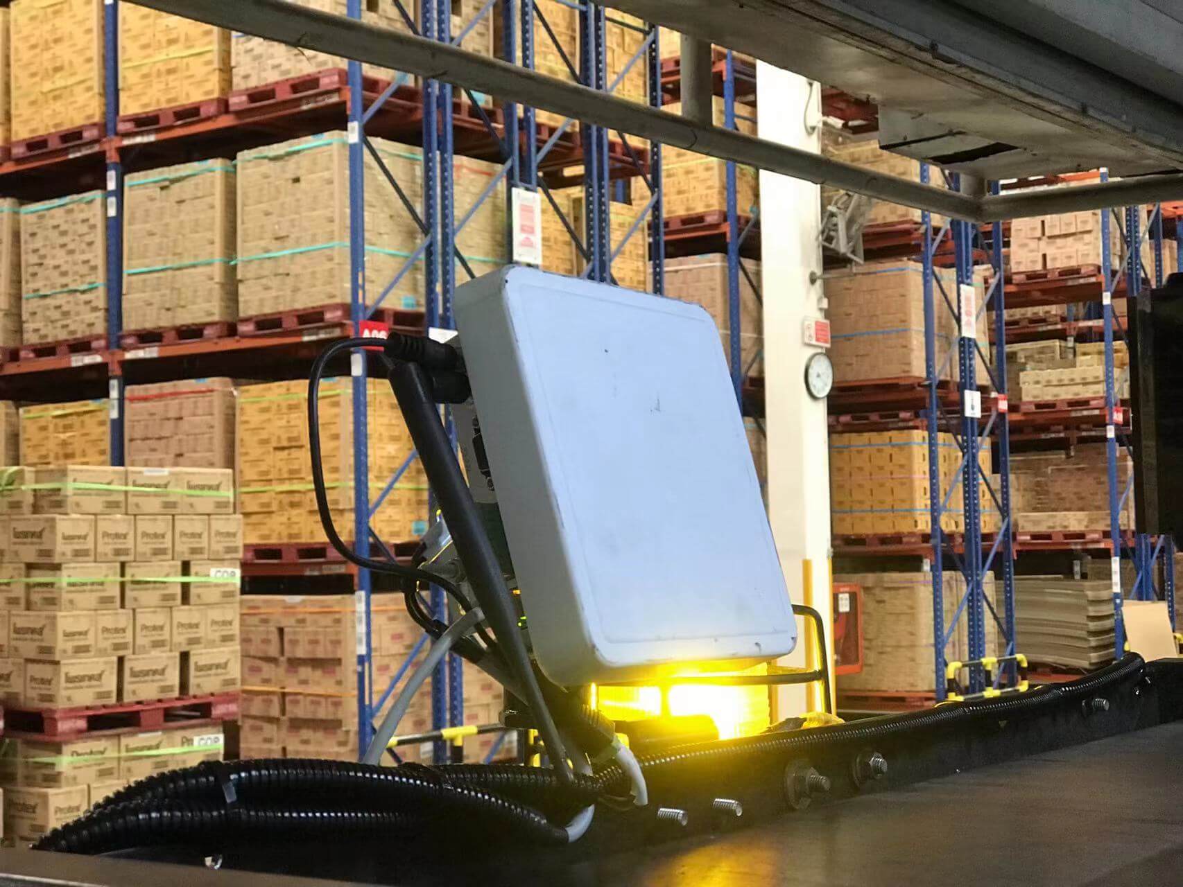 Warehouse forklift and personnel safety management
